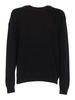 Lightweight sweater in black