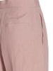 Pants with front pleats viscose