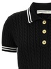 Braided Polo Shirt