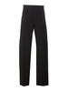 Black Pants Zip And Hook Closure Wide Model