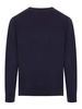Round Neck Sweater Blue Sand
