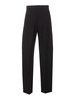 Black Pants Zip And Hook Closure Wide Model