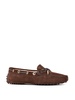 Heaven lace detail nubuck loafers