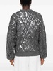 Dazzling Mesh Embroidery Sweater