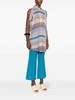 Zigzag Pattern Oversized Shirt