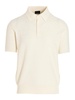 Knit polo shirt