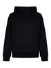 Black Cotton Hoodie