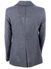 Single-breasted jacket in gray