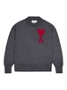 De Coeur Intarsia-Logo Wool Jumper