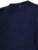 Navy Blue Wool And Cashmere Knit Sweater
