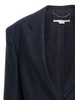 Lurex single-breasted blazer