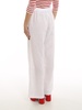 Linen wide leg trousers