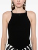 Logo-Embroidered Ribbed Tank Top