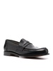Leather loafers