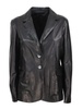 Leather blazer