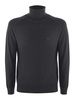 Virgin wool turtleneck
