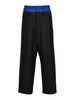 India belted pants