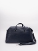 micron leather holdall