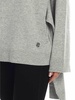 Melange light grey pullover