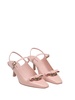 Ophelia Slingback In Pink Leather