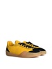 Bars Yellow Leather Sneakers
