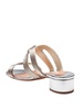 Esencia 35 mule in laminated leather