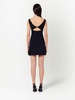 paris cut-out detail mini dress
