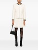 Wool Ruffled Skirt