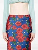 Mix-Print Midi Skirt
