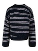 Grey Nylon Blend Sweater