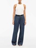 Chambray Relaxed Wide Leg Pant