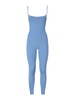 Jumpsuit with shoulder pads