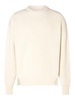 White cotton knitwear