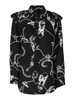 Silk Shirt With Knight Pattern