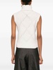 Wool And Silk Blend Vest