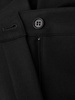 Mid-Rise Tailored Straight Trousers
