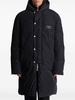 Label Long Down Jacket