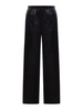 Viscose Trousers With Wrinkled Effect