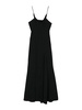 Kapri Cowl-Neck Crepe Maxi Dress