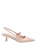 patent leather slingback