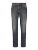Straight leg denim jeans