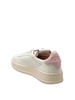 Dallas Sneakers in WhitePink Leather