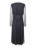 V-neck chiffon dress