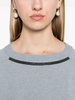 Long Sleeve Boat-Neck Sweater