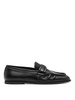 Loafers with logo plaque