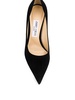 Love 85 black suede pumps