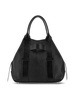 Script Medium Leather Tote Bag