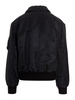 Logo patch bomber jacket