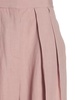 Pants with front pleats viscose