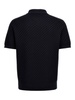 Woven Knit Polo Shirt